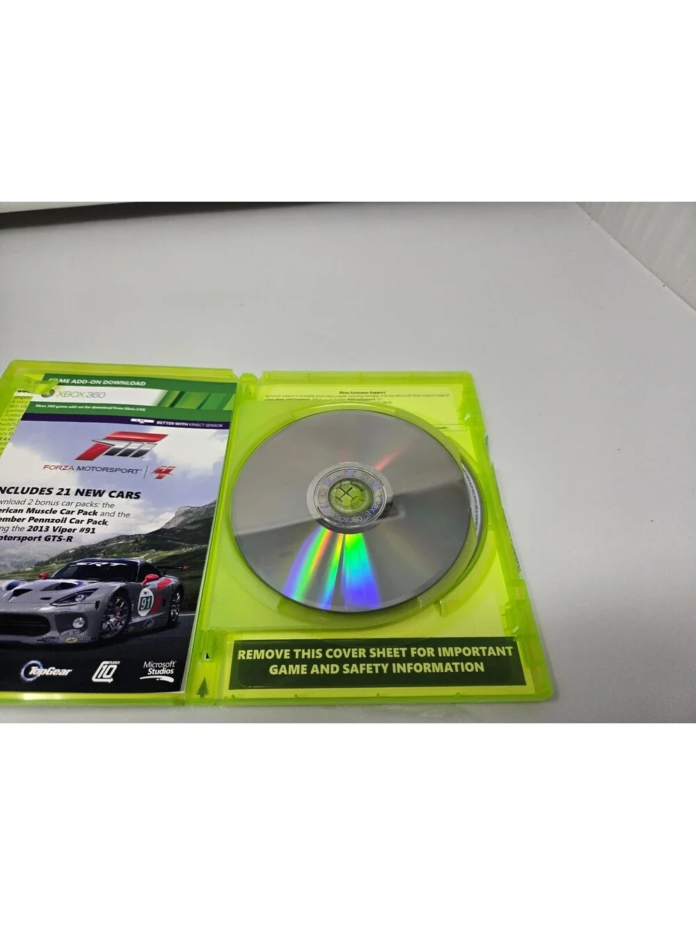 Forza Motorsport 4: Racing Game of the Year Edition (Xbox 360, 2012) CIB